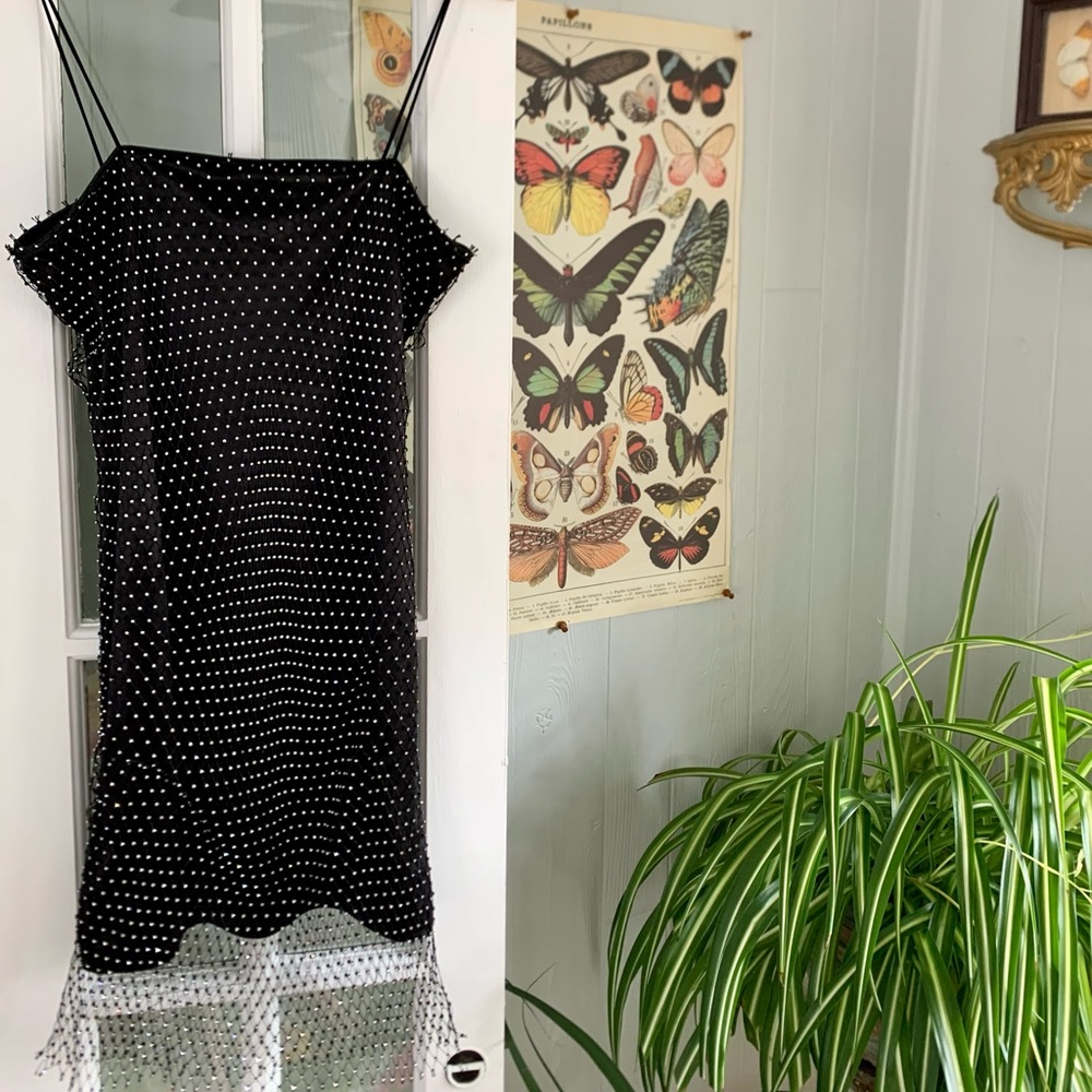 Crystal body con dress